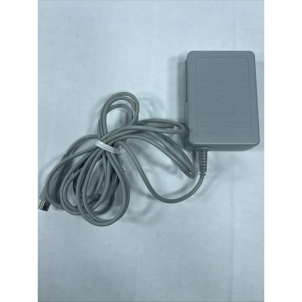 Genuine OEM Nintendo Gray AC Adapter Charger DSi 3DS XL 2DS New 3DS XL Untested